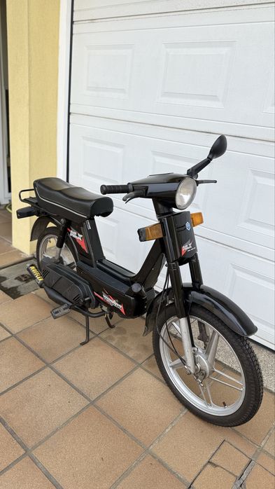 Vespino com kit 65cc e escape rendimento