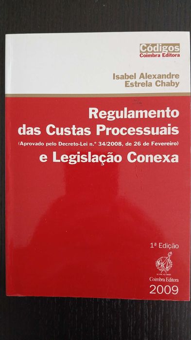 Regulamento Custas Processuais