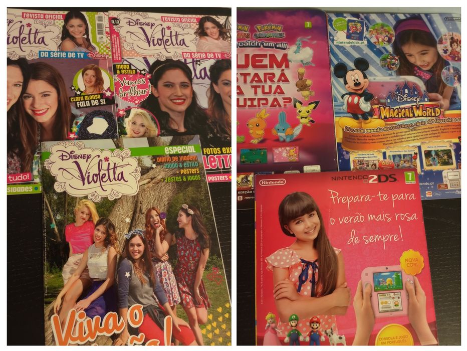 revistas Disney/Violetta/ banda desenhada