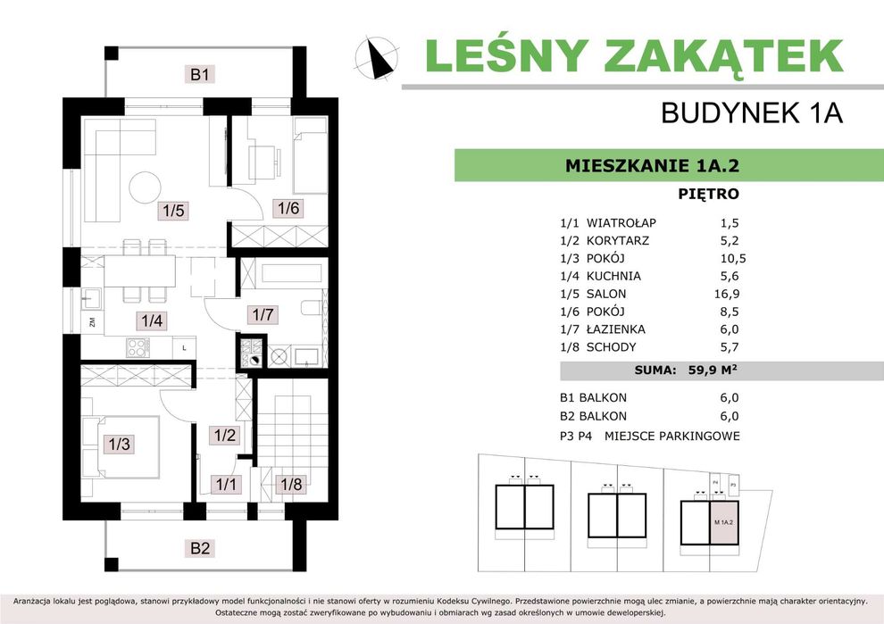 Mieszkanie – Świerczów - Widok 4