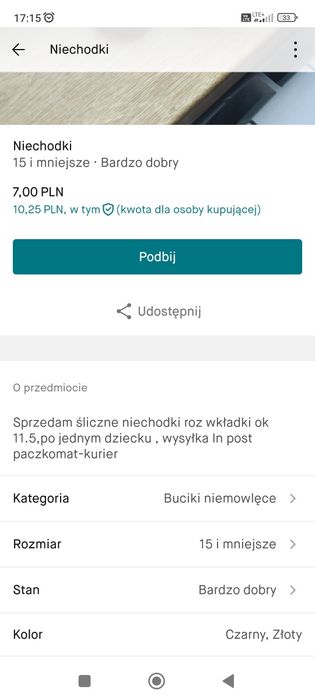 Sprzedam niechodki
