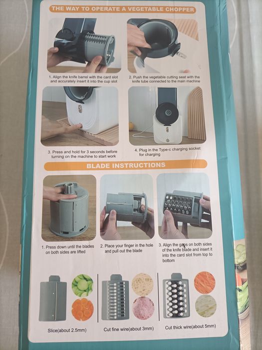 Máquina de cortar vegetais automática