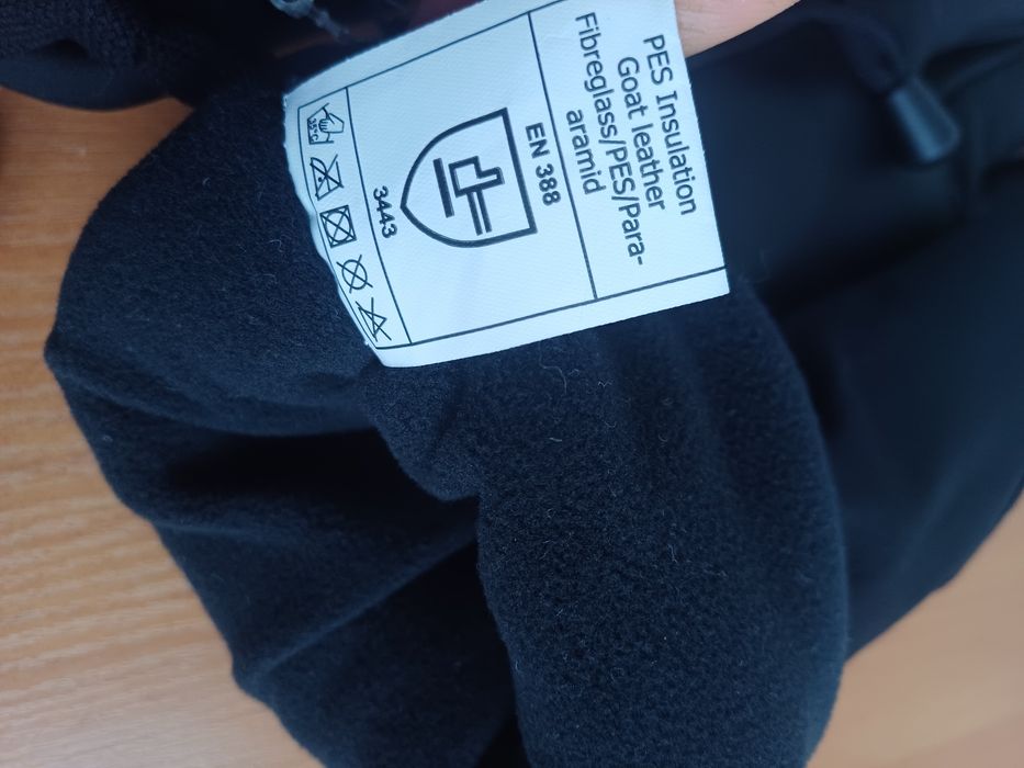 Зимние армейские перчатки на мембране оригинал Нидерланды 9 размер