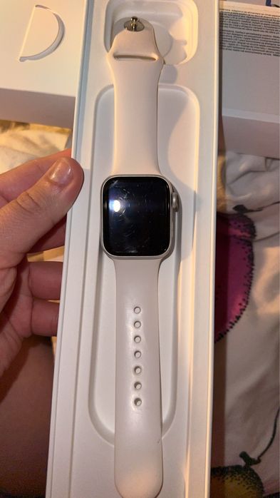 Apple watch SE 40mm srebrny