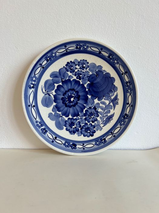 Stary talerz Włocławek fajans vintage 1969 r