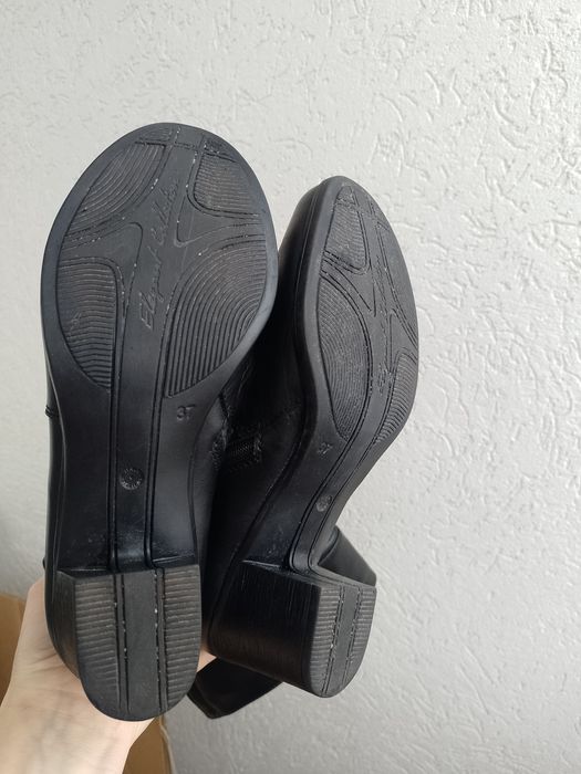 Чоботи шкіряні жіночі, єврозима, 23,5 см