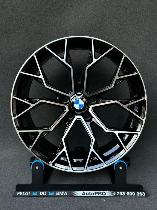 NOWE Felgi do BMW 19” 5x120 Seventy9 Czarny połysk polerowany front