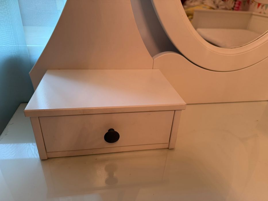Toaletka biała ikea Hemnes 100x50 cm