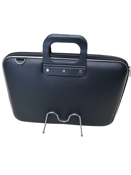 Torba aktówka na laptop 15,6 cali granatowa