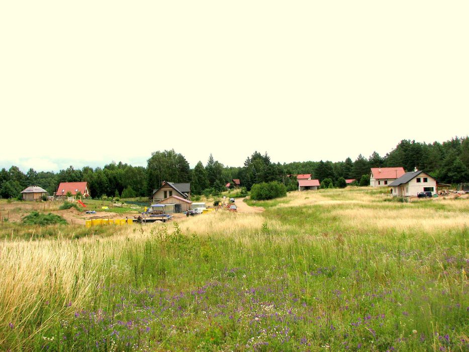 Działka bud. uzbrojona z WZ w -Łapka k/ Barczewo