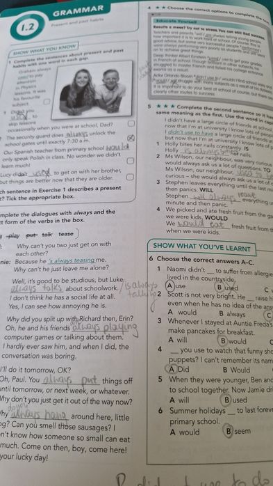 Focus 4 workbook