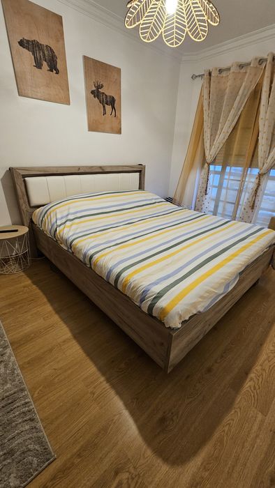 Cama casal colchão 160x200 + estrado