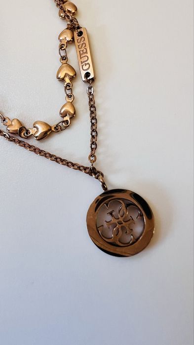 Pulseira dupla aço GUESS