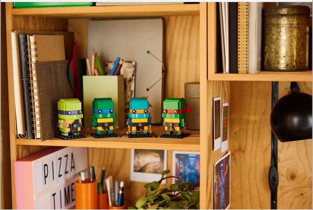 LEGO 40878 BrickHeadz  Фігурки Черепашок-ніндзя.