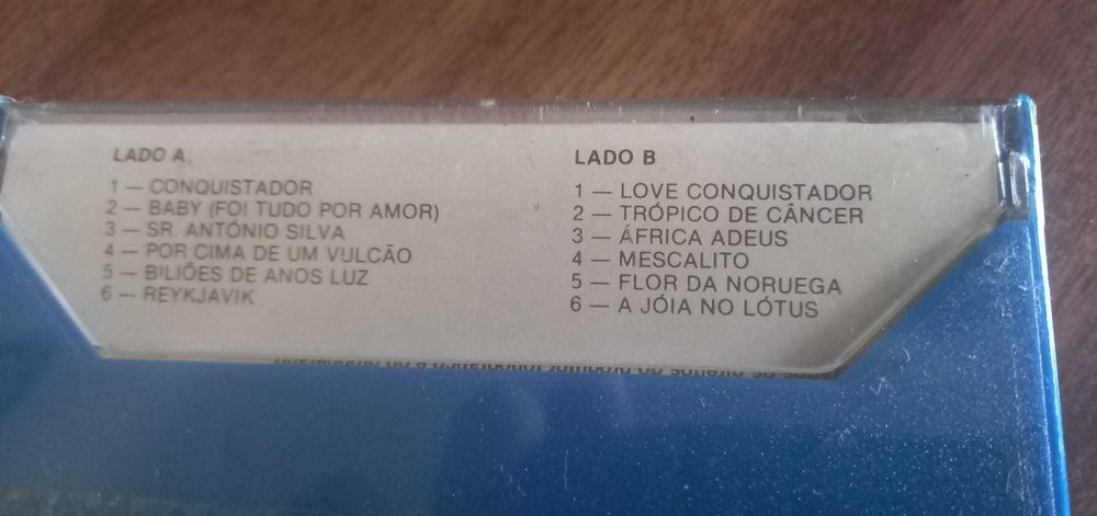 Da Vinci  ‎– Conquistador Cassete 1989 Nova