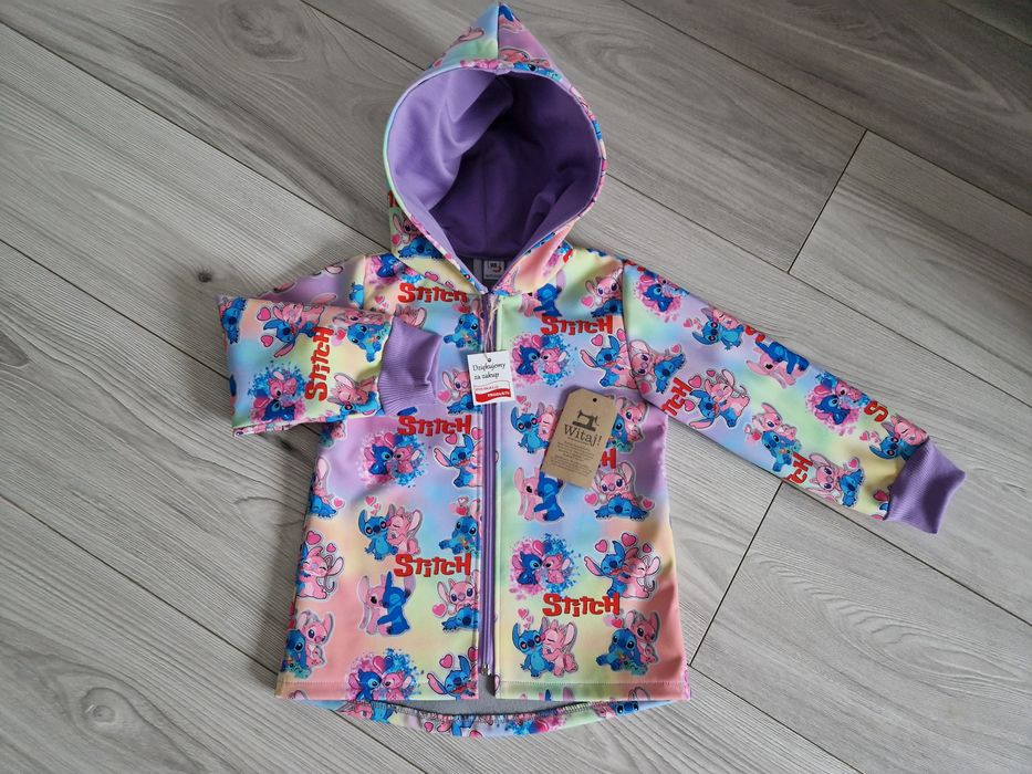 Kurtka softshell Stitch rozm 98 ostatnia!