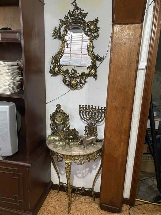 Conjunto + mesa + espelho