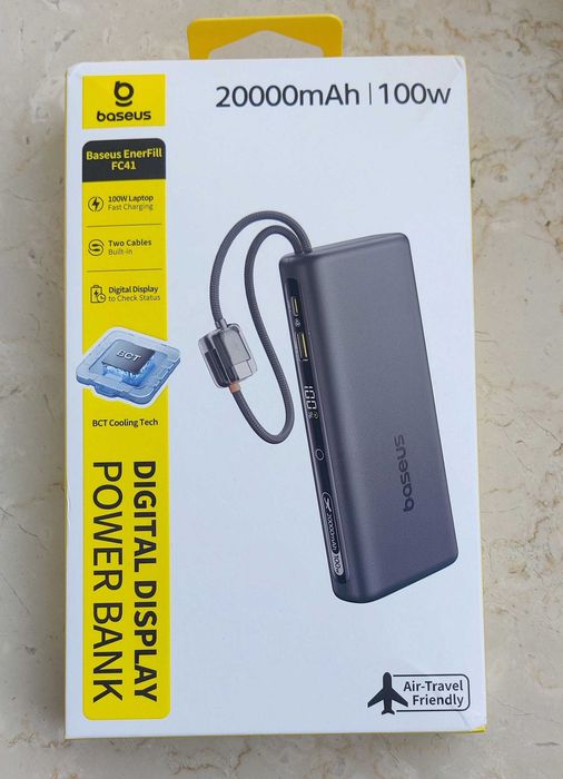 Power Bank Baseus EnerFill FC41 20000 mAh, 100W