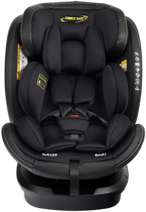 Fotelik Samochodowy BARI 0-36kg Isofix i-SIZE Obrotowy SUMMER BABY