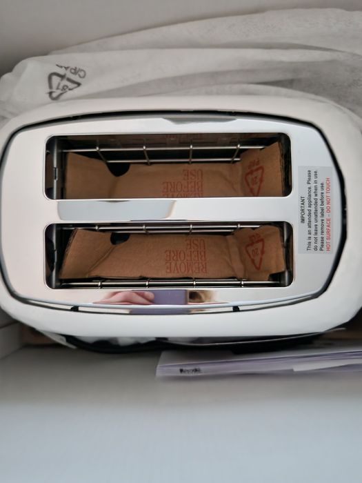 Toster Delonghi Brillante biały NOWY!!