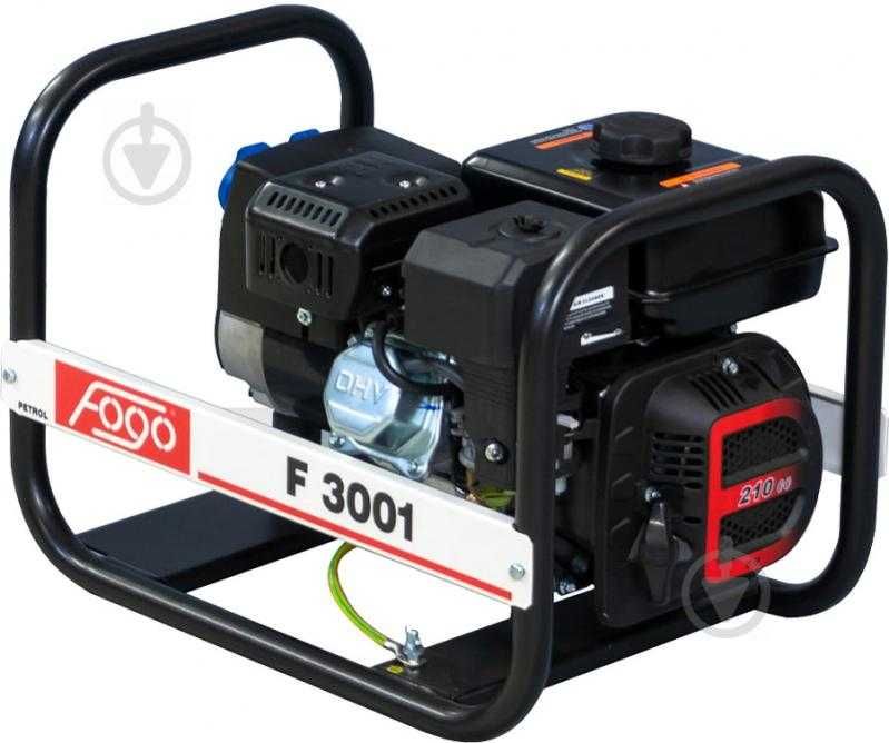 Генератор TM FOGO F 3001  , бензиновий 3кВат, Польща