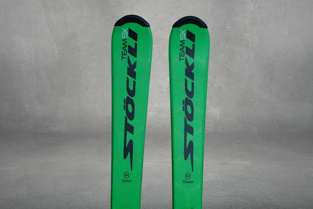 Narty Stockli RX Team Junior, długość 130 cm, używane