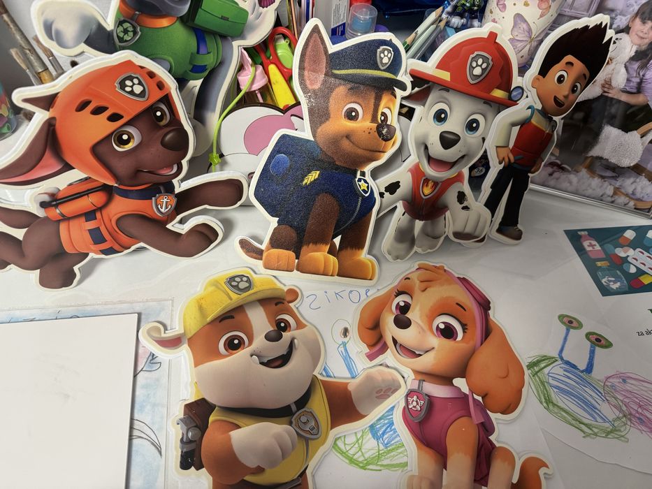 Naklejki na ścianę Psi Patrol