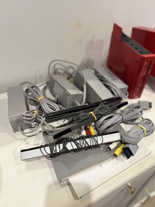 Nintendos wii vermelha edição super Mário 25 aniversário