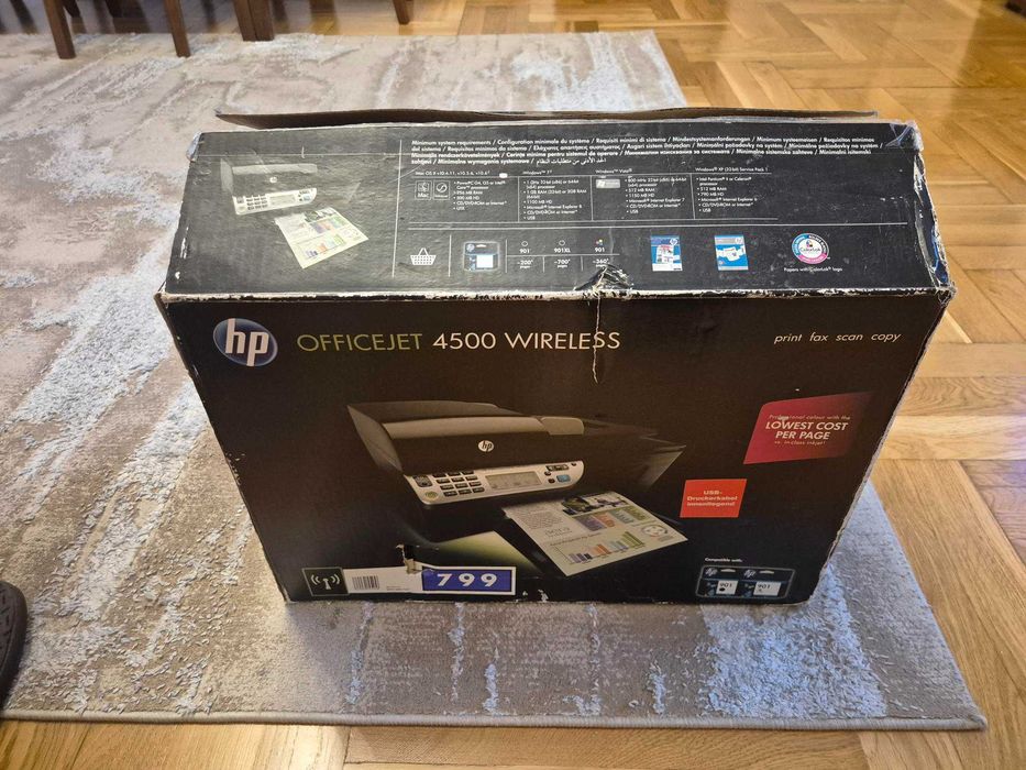HP Officejet 4500 Wireless - Nowa drukarka wielofunkcyjna atramentowa