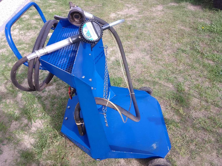 Mobilny system dozowania oleju silnikowego 220L