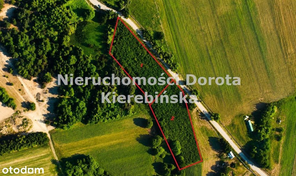 Dwie atrakcyjne działki budowlane z Wz Mysiakowiec
