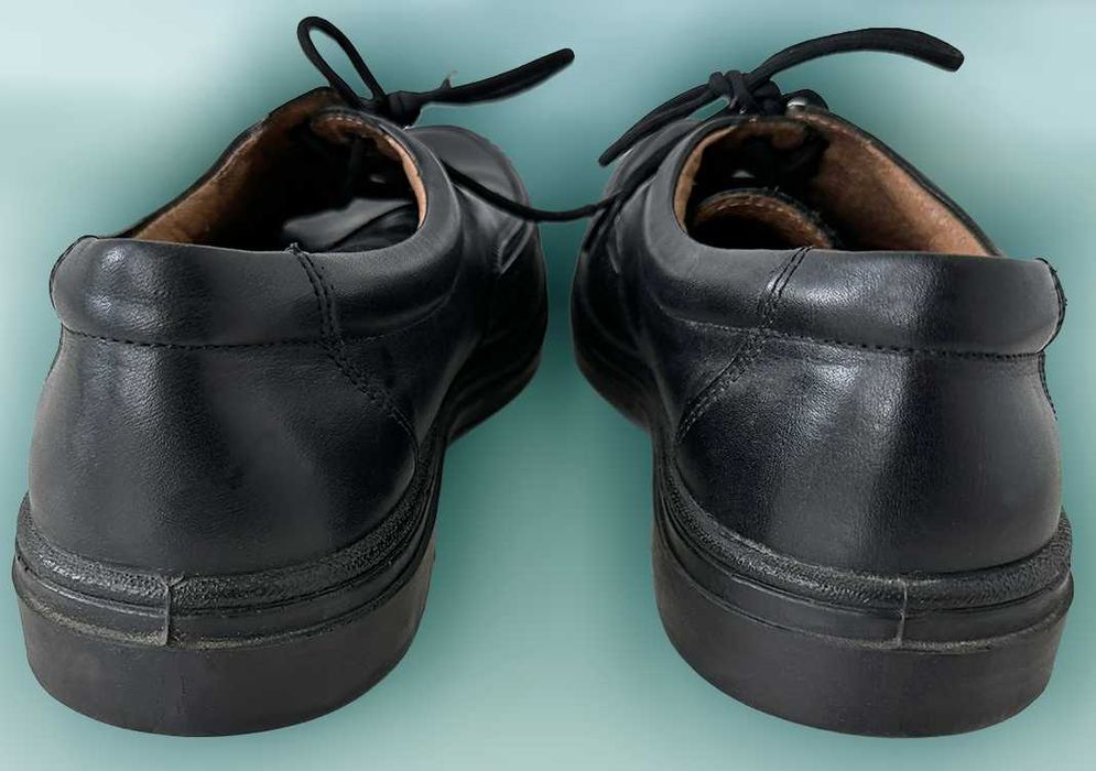 Sapato de Homem com Atacadores, Preto, como Novos