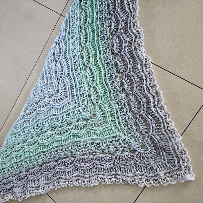Chusta Handmade idealna na prezent rękodzieło