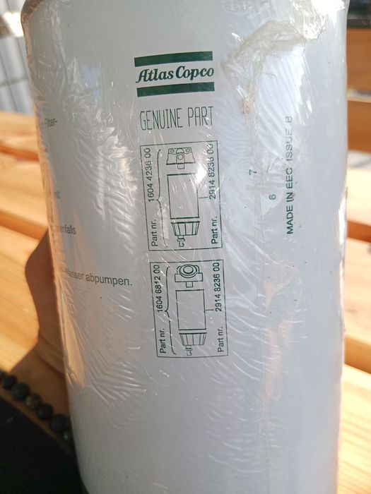 Filtr paliwa atlas copco