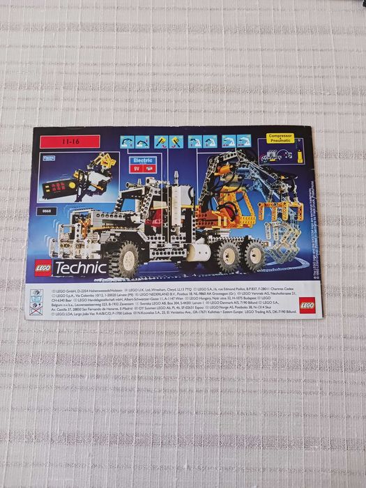 Trzy prospekty klocków Lego, 1993