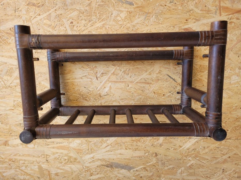 Zestaw lustro dwa wieszaki i półeczka