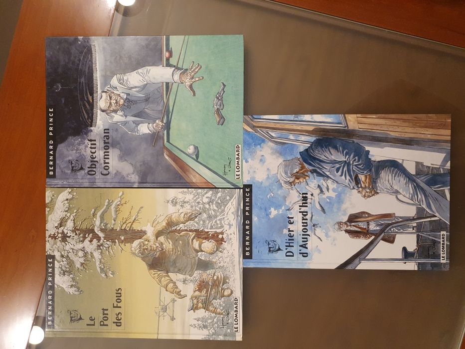 Banda desenhada em Françês- Bernard Prince (7 volumes)