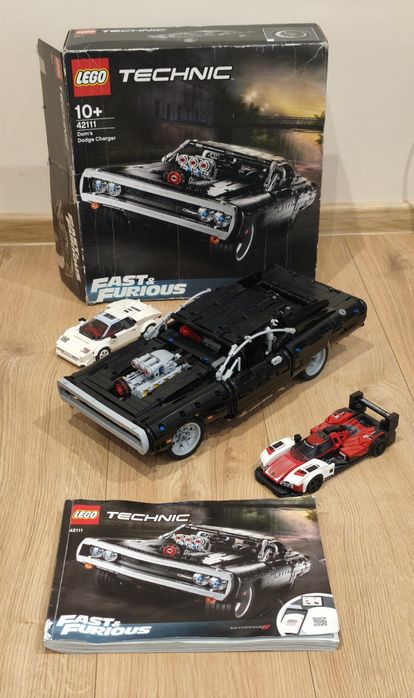 Lego Technic 42111 Dodge Charger KOMPLET + GRATIS