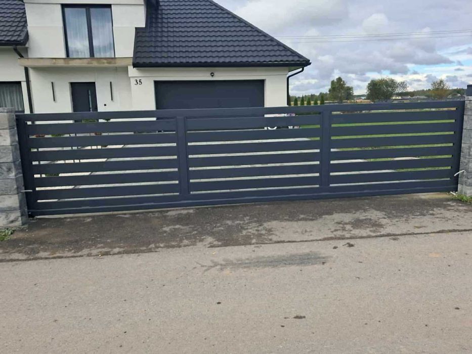Bramy i Furtki  Palisadowe na wymiar  oraz z panelem 3D