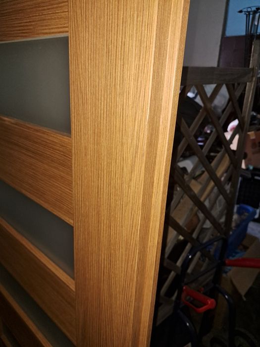 Drzwi łazienkowe cięzkie z futryną gratis