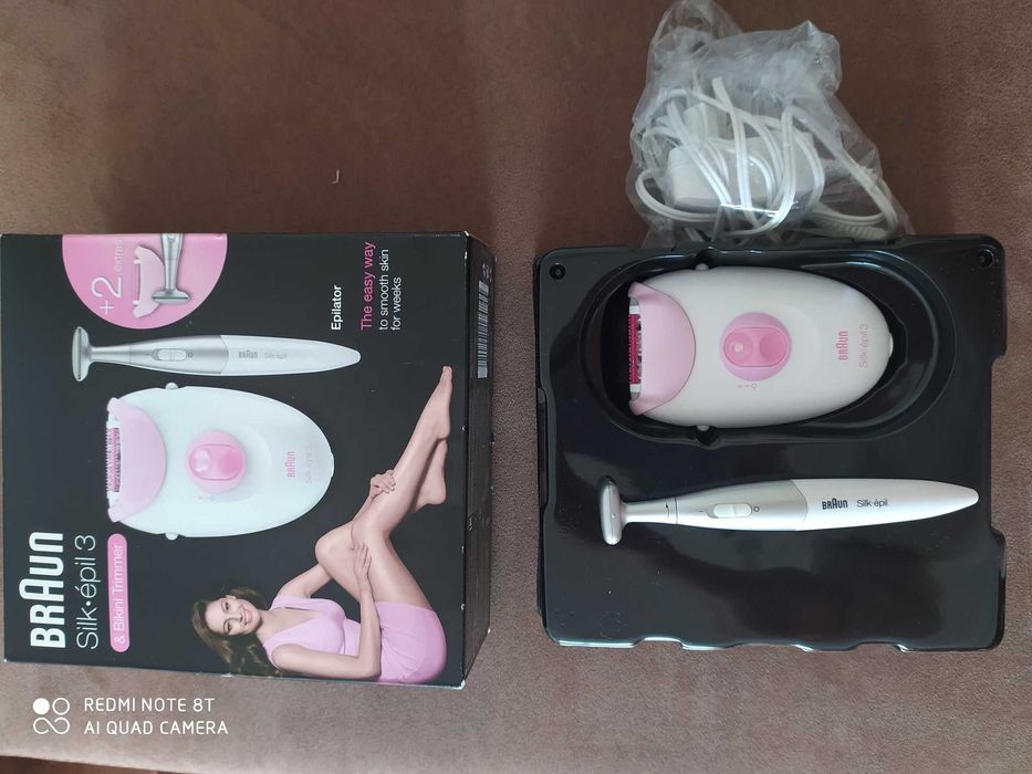 Depiladora Braun com garantia