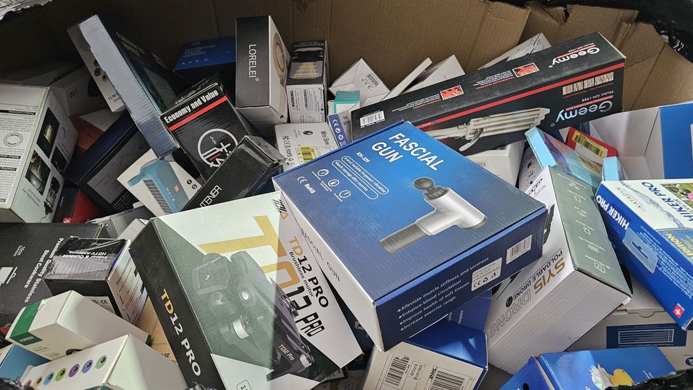 ОПТ Електроніка з Амазону Amazon BoX коробки з технікою Категорія А95%