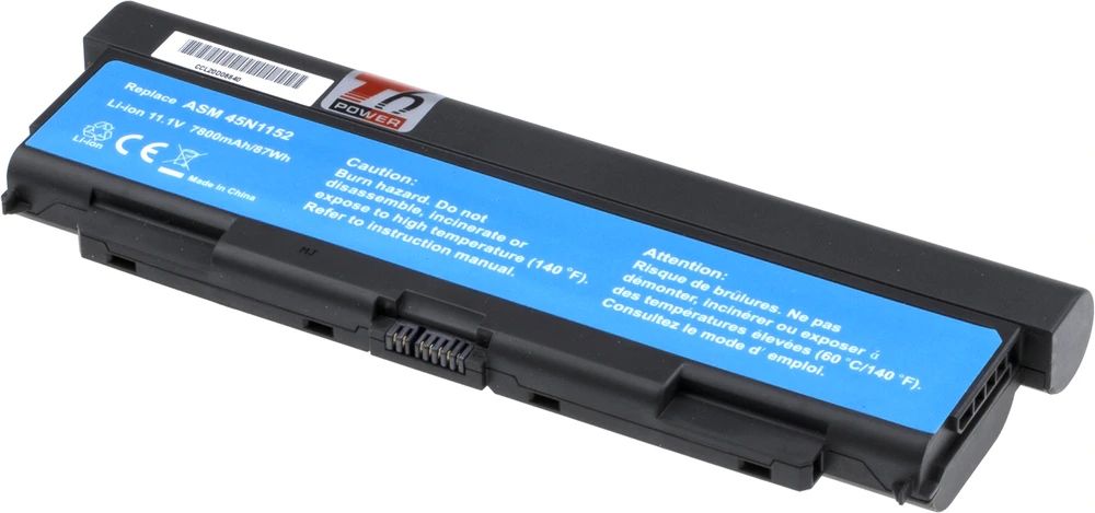 Bateria Do Laptopów Ibm, Lenovo Litowo-Jonowa 7800 Mah T6 Power