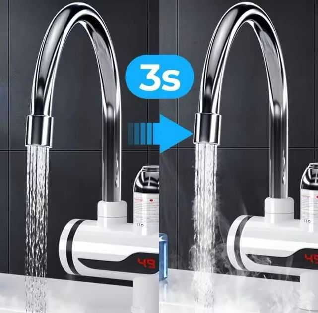 Проточний водонагрівач з нижнім підключенням Delimano RX-002