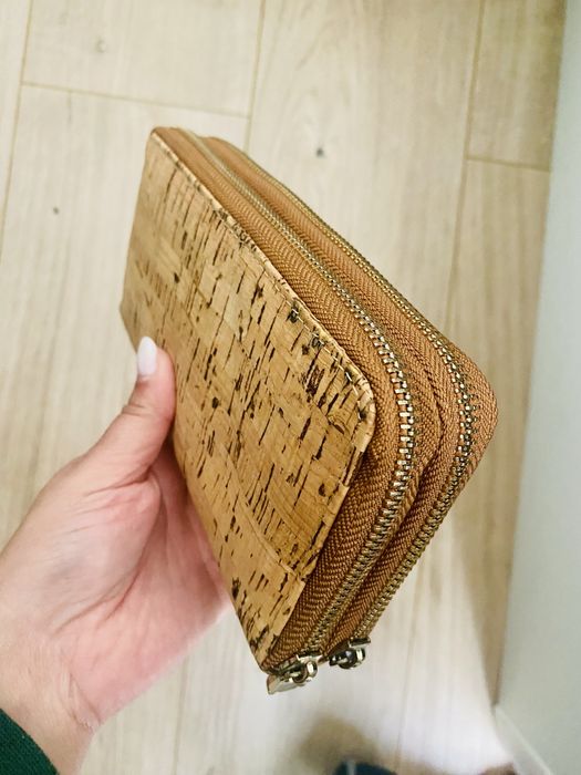 Carteira cortiça nova