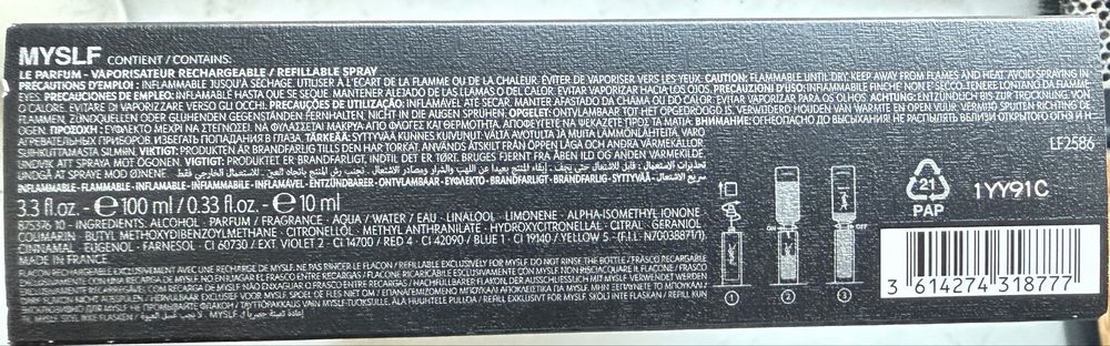 Sprzedam perfumy Yves Saint Laurent Myslf Le Parfum 100ml