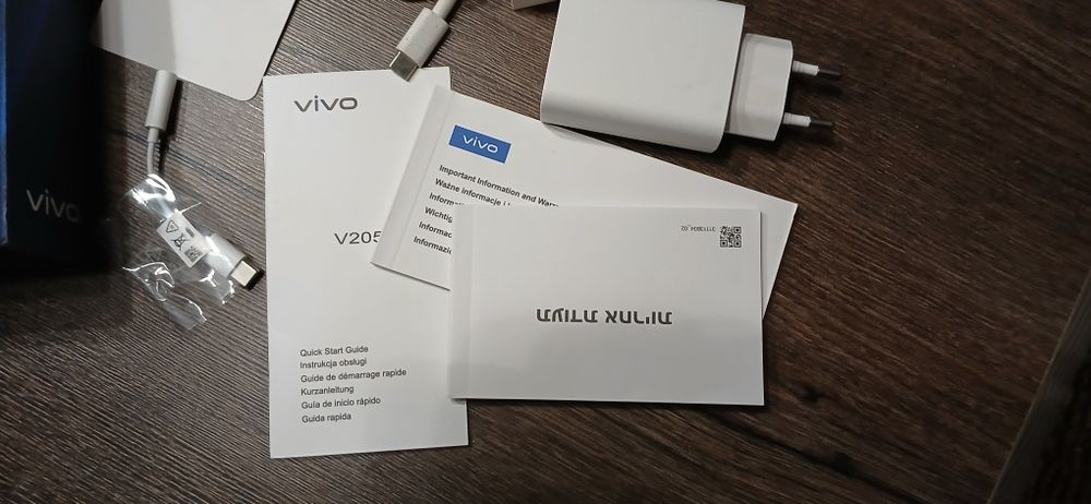 Vivo v21 Dusk Blue stan idealny