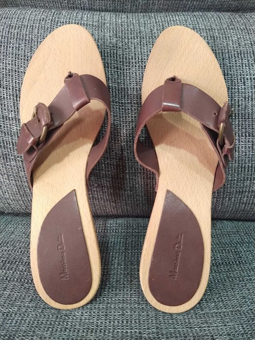 Sandálias Massimo Dutti tamanho 38