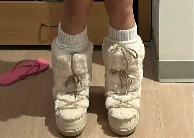 Futrzane śniegowce damskie, zimowe