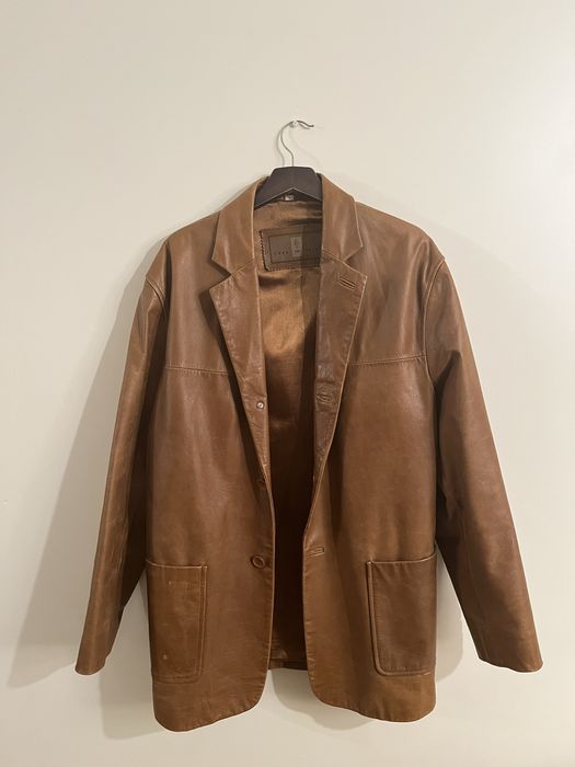 Casaco pele genuina homem